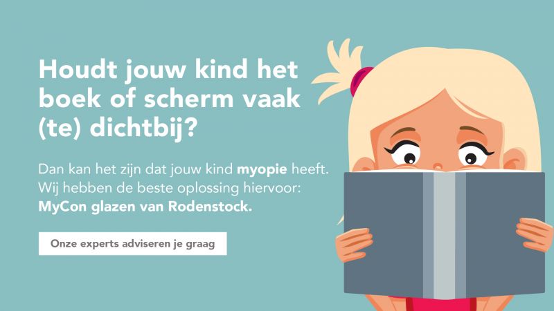 mycon glazen van Rodenstock tegen myopie